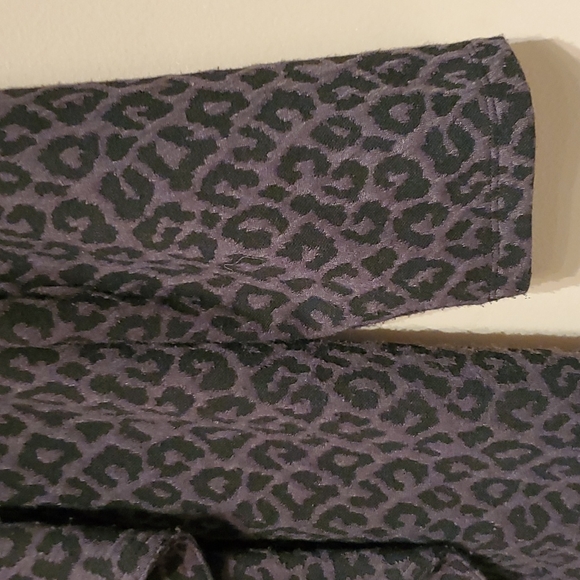 CK cheetah print open front blazer - Picture 2 of 9